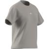 imageadidas Womens Essentials Small Logo Cotton TShirtWonder AluminaWhite