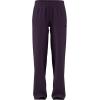 imageadidas Womens Essentials Small Logo Feel Cozy Open Hem PantsAurora PlumBlack