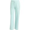 imageadidas Womens Essentials Small Logo Feel Cozy Open Hem PantsHalo MintWhite