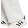 imageadidas Womens Essentials Small Logo Feel Cozy Open Hem PantsLight Grey HeatherWhite