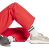 imageadidas Womens Essentials Small Logo Feel Cozy Open Hem PantsPure RubyBlack