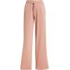 imageadidas Womens Essentials Small Logo Feel Cozy Open Hem PantsWarm ClayWhite