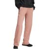 imageadidas Womens Essentials Small Logo Feel Cozy Open Hem PantsWarm ClayWhite