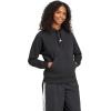 imageadidas Womens Essentials Small Logo Feelcozy HoodieBlackWhite
