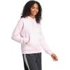 imageadidas Womens Essentials Small Logo Feelcozy HoodieClear PinkWhite