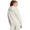imageadidas Womens Essentials Small Logo Feelcozy HoodieWonder AluminaWhite