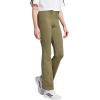 imageadidas Womens Essentials Small Logo Flared LeggingsOlive StrataWhite