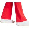imageadidas Womens Essentials Small Logo Flared LeggingsPure RubyBlack