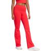 imageadidas Womens Essentials Small Logo Flared LeggingsPure RubyBlack