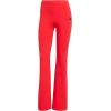 imageadidas Womens Essentials Small Logo Flared LeggingsPure RubyBlack
