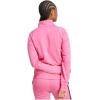 imageadidas Womens Essentials WarmUp Slim 3Stripes Track TopPink