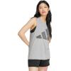 imageadidas Womens Essentials Winners Tank TopSolid GreyBlack