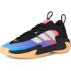 imageadidas Womens Exhibit Select 20 Basketball SneakerBlackSupplier ColourLucid Pink