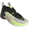 imageadidas Womens Exhibit Select 20 Basketball SneakerPutty GreyBlackLucid Lemon