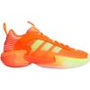imageadidas Womens Exhibit Select 20 Basketball SneakerSolar RedLucid LemonLucid Lemon