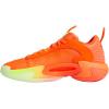 imageadidas Womens Exhibit Select 20 Basketball SneakerSolar RedLucid LemonLucid Lemon