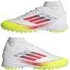 imageadidas Womens F50 League Mid Top FirmMulti Ground SneakerCloud White Lucid Red Solar Yellow