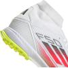imageadidas Womens F50 League Mid Top Turf SneakerWhiteLucid RedSolar Yellow