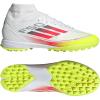 imageadidas Womens F50 League Mid Top Turf SneakerWhiteLucid RedSolar Yellow
