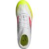 imageadidas Womens F50 League Mid Top Turf SneakerWhiteLucid RedSolar Yellow