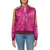 imageadidas Womens Farm Tiro Track TopLucid FuchsiaShadow Red