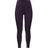 imageadidas Womens Optime Essentials 3Stripes 78 Training LeggingsAurora PlumBlack