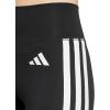 imageadidas Womens Optime Essentials 3Stripes 78 Training LeggingsBlackWhite
