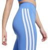 imageadidas Womens Optime Essentials 3Stripes 78 Training LeggingsBlue FusionWhite
