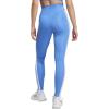 imageadidas Womens Optime Essentials 3Stripes 78 Training LeggingsBlue FusionWhite