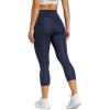 imageadidas Womens Optime Essentials Stash 34 LeggingsInk