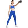 imageadidas Womens Optime Essentials Stash Pocket Full Length LeggingsSemi Lucid Blue