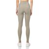 imageadidas Womens Optime Essentials Stash Pocket Full Length LeggingsSilver Pebble