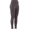 imageadidas Womens Optime Essentials Stash Pocket FullLength LeggingsShadow Fig