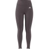 imageadidas Womens Optime Essentials Stash Pocket FullLength LeggingsShadow Fig
