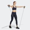 imageadidas Womens Optime Stash Pocket High Waisted 78 TightsInk