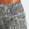imageadidas Womens Optime Stash Pocket High Waisted 78 TightsSilver GreenBlack