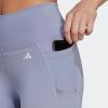 imageadidas Womens Optime Stash Pocket High Waisted 78 TightsSilver Violet