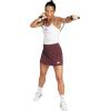 imageadidas Womens Optime Training SkortAurora Ruby