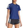 imageadidas Womens Own The Run Egle TeeDark Blue