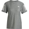 imageadidas Womens Own The Run Egle TeeGreyWhite Melange