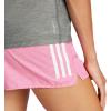 imageadidas Womens Own The Run Egle TeeGreyWhite Melange