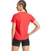 imageadidas Womens Own The Run Egle TeePure Ruby