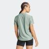 imageadidas Womens Own The Run Egle TeeSilver Green