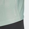imageadidas Womens Own The Run Egle TeeSilver Green