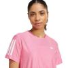 imageadidas Womens Own The Run TShirtLucid PinkWhite