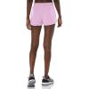 imageadidas Womens Pacer 3Stripes Woven Heather ShortsBliss LilacBliss Lilac
