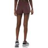 imageadidas Womens Pacer 3Stripes Woven Heather ShortsShadow MaroonShadow Maroon