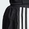 imageadidas Womens Pacer Training 3Stripes Woven HighRise ShortsBlack  White