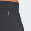 imageadidas Womens Pacer Training 3Stripes Woven HighRise ShortsBlackBlack