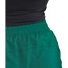 imageadidas Womens Pacer Training 3Stripes Woven HighRise ShortsCollegiate GreenWhite